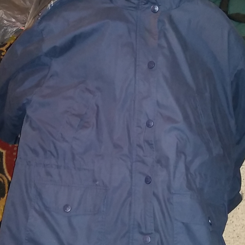 🌬️🍂🍁Trench coat -  lined w/detachable hood